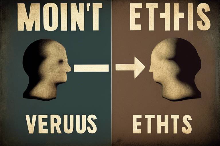 The Morals Versus Ethics Debate - A Philosophical Analysis