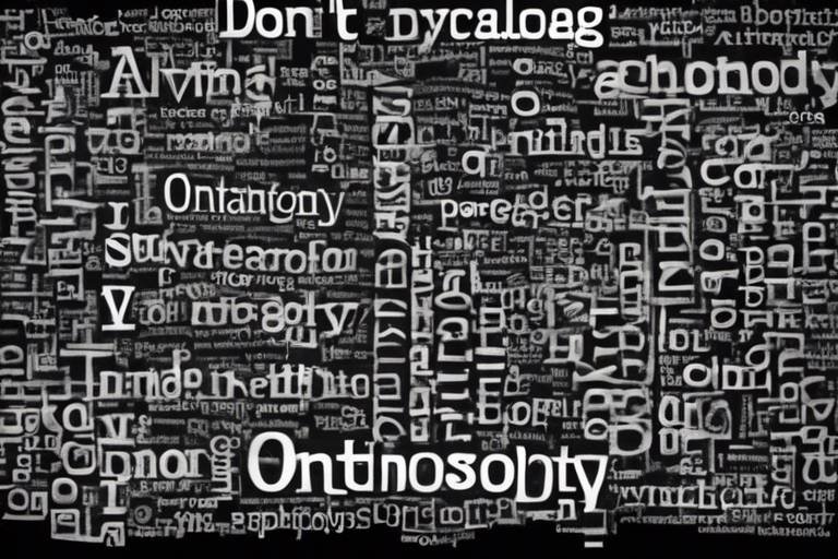 Ontology - Its Application in Psychology