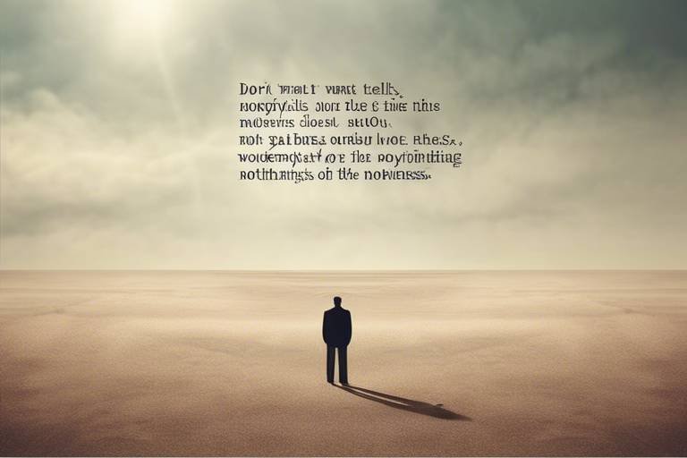 What Metaphysics Tells Us About the Concept of Nothingness